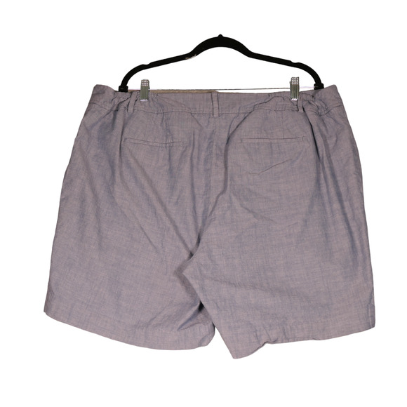 Talbots The Perfect Short Bermuda Shorts Womens 20W Blue Pockets Relaxed - Picture 2 of 9